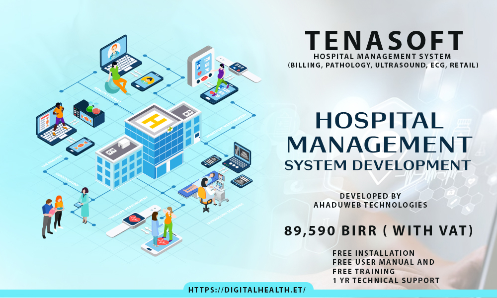 TenaSoft Hospital Management System (HMS) in Ethiopia